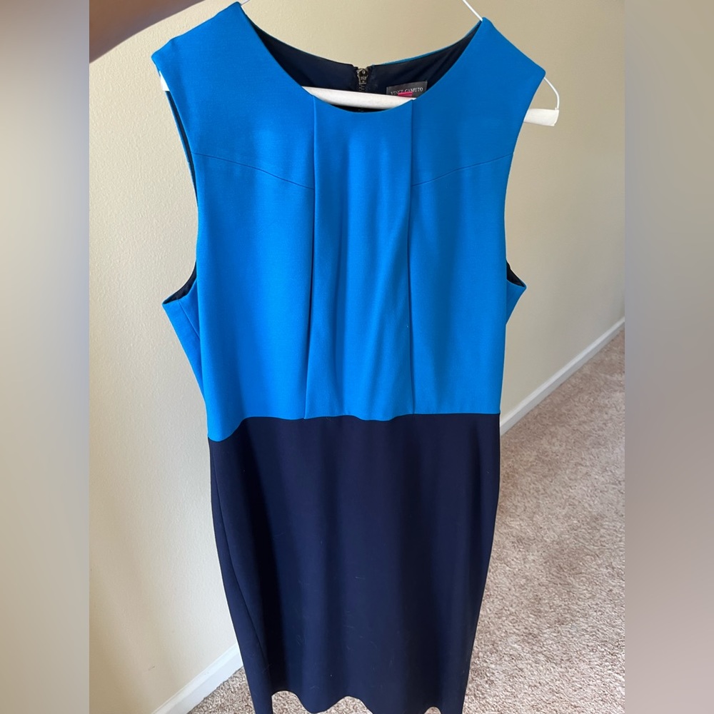 Vince Camuto Dress in Blue Size 10